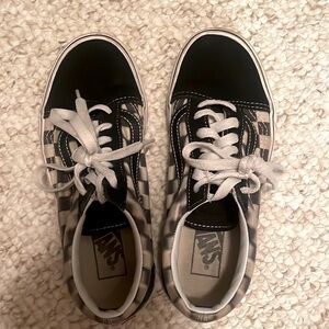 Checkered Vans